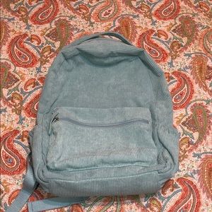 Wild Fable Corduroy Light Blue Backpack